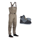 Vision Atom Waders and Felt Sole Wading Shoes