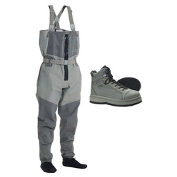 Vision Koski Zip Waders and Felt Sole Wading Boots