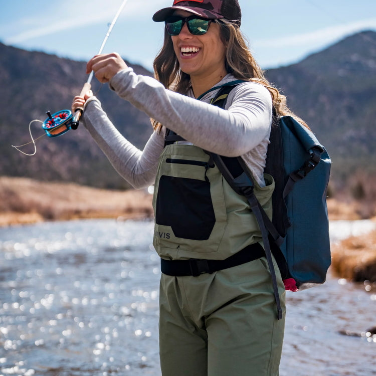 Orvis Ladies Clearwater Stockingfoot Waders - Sagebrush