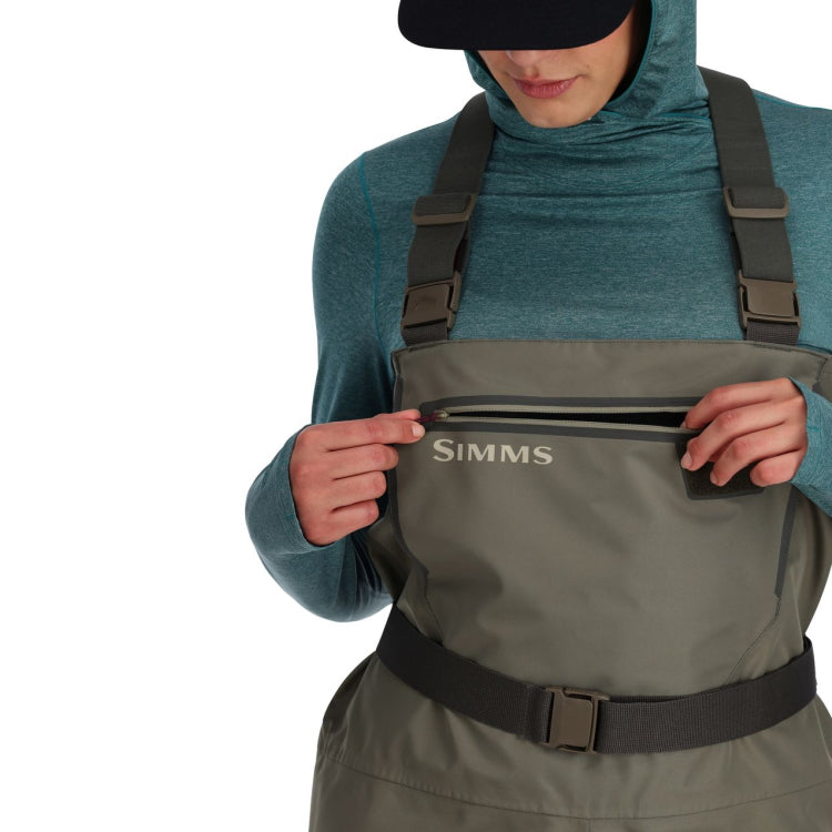 Simms Ladies Tributary Stockingfoot Waders - Basalt - John Norris