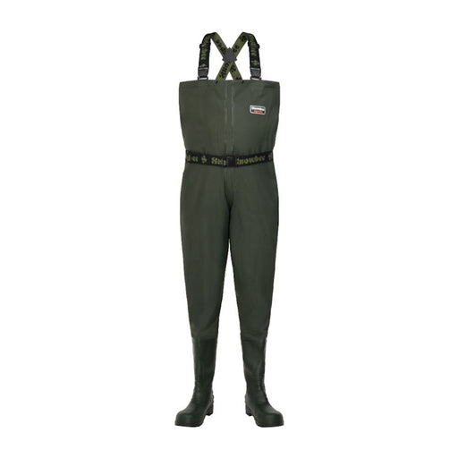 Snowbee Granite PVC Chest Waders - Olive Green