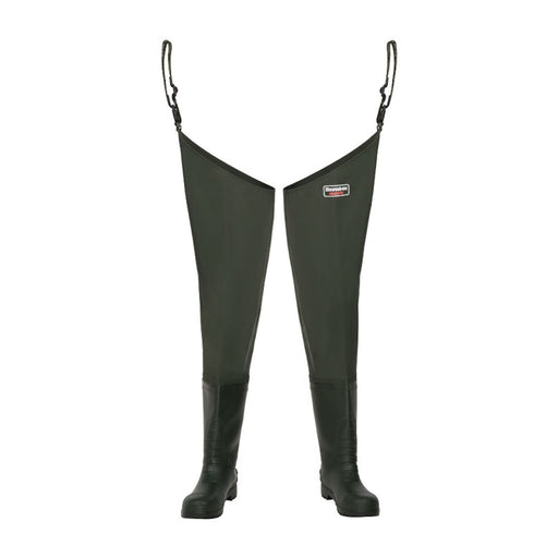 Snowbee Granite PVC Thigh Waders - Olive Green