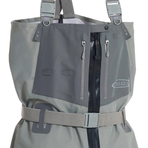 Vision Koski Zip Stockingfoot Waders - Grey