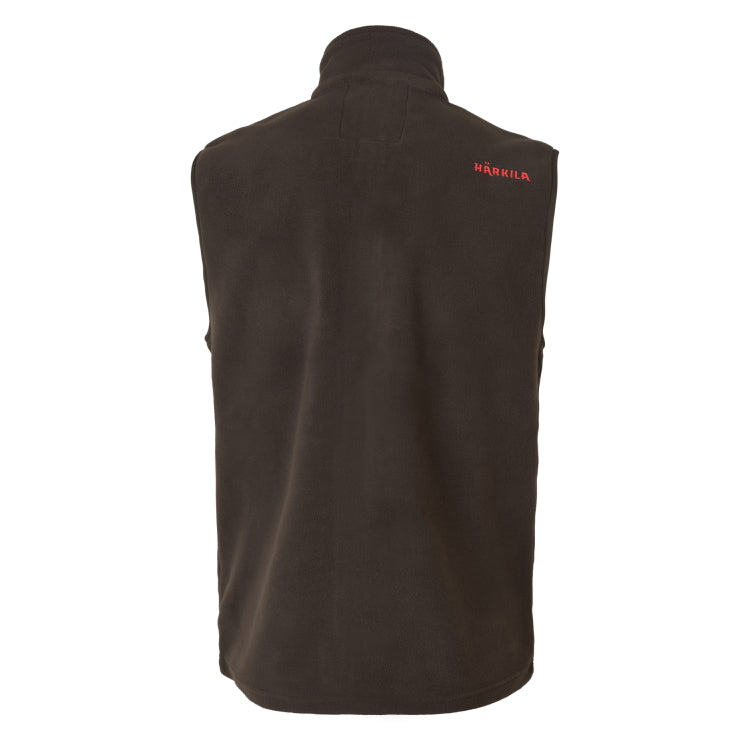 Harkila Aspire Fleece Waistcoat - Shadow Brown