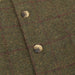Hoggs Of Fife Tummel Tweed Dress Waistcoat - Olive/Wine