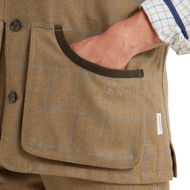 Schoffel Ptarmigan Tweed Waistcoat II - Corry Tweed