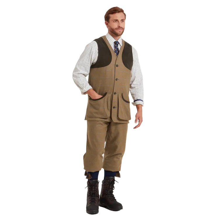 Schoffel Ptarmigan Tweed Waistcoat II - Corry Tweed