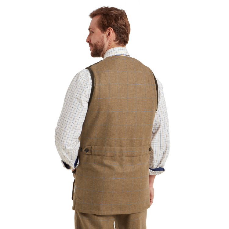 Schoffel Ptarmigan Tweed Waistcoat II - Corry Tweed