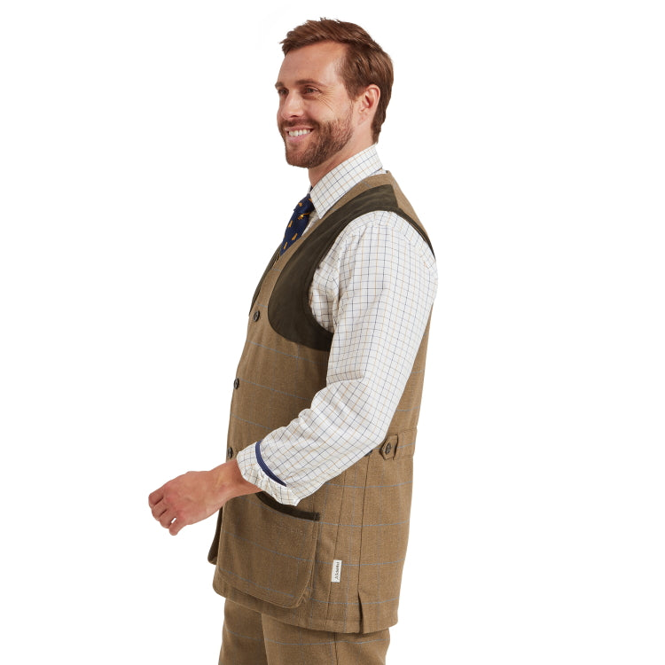 Schoffel Ptarmigan Tweed Waistcoat II - Corry Tweed
