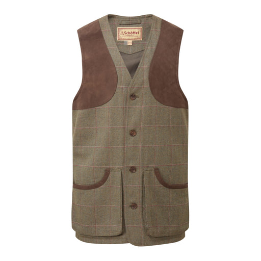 Schoffel Ptarmigan Tweed Waistcoat II - Lochlane Tweed