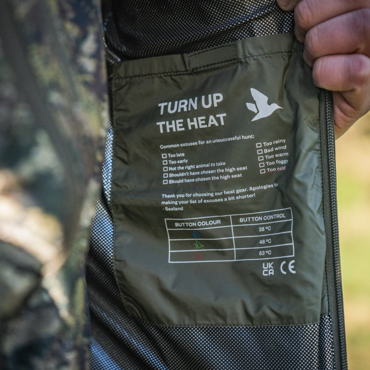 Seeland Celsius Heat Liner Waistcoat - Grape Leaf