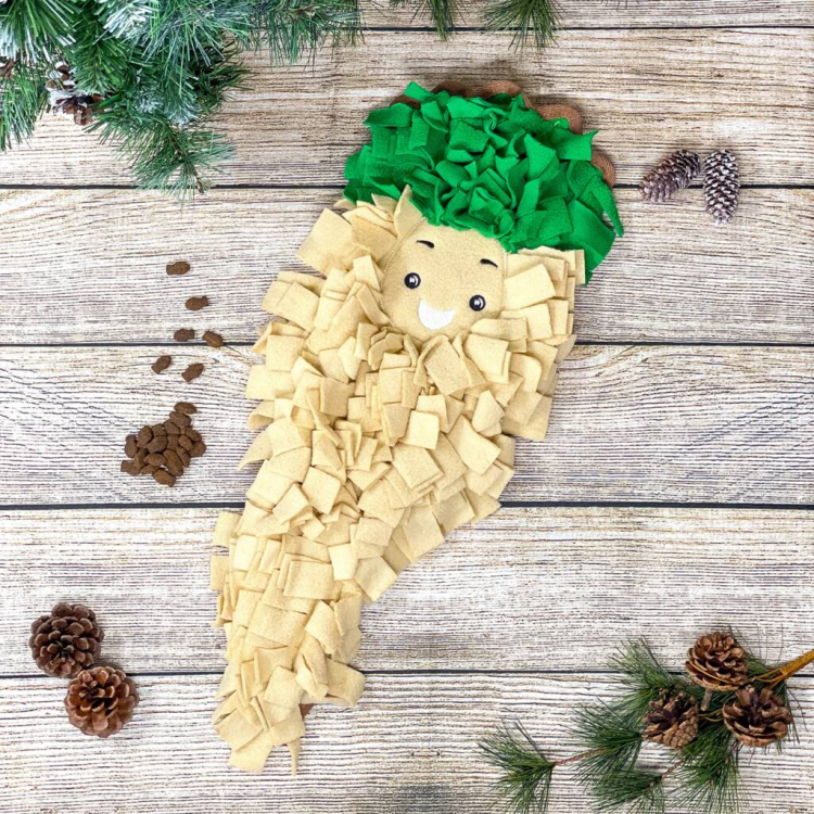 House of Paws Snuffle Mat Dog Toy - Parsnip