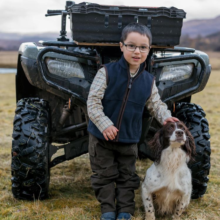 Hoggs of Fife Junior Struther Waterproof Trousers