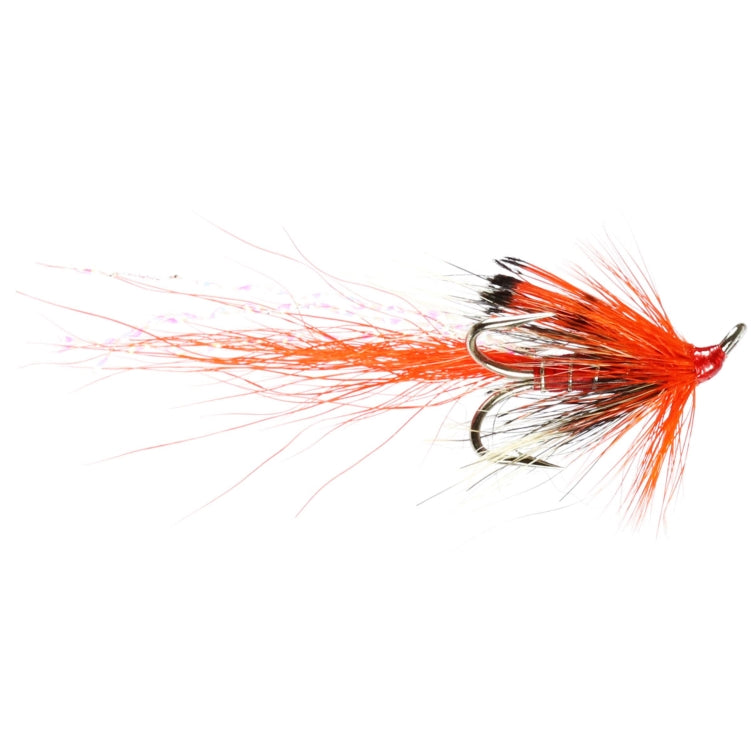 Allys Shrimp Orange Treble Flies 