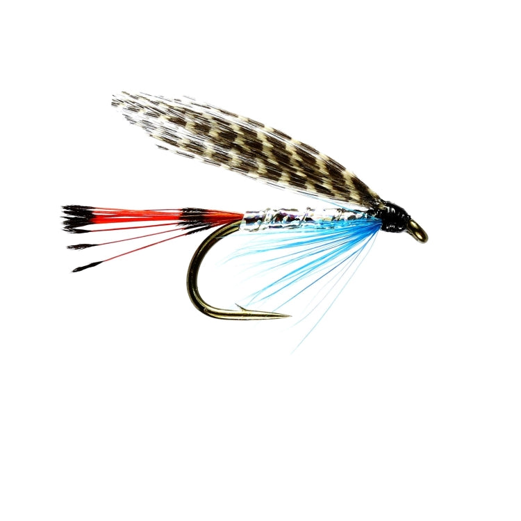 Teal Blue and Silver Winged Wet Flies
