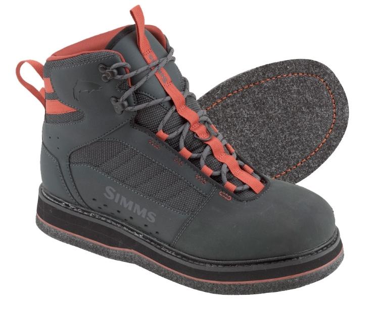 Simms Tributary Felt Sole Wading Boots - Carbon