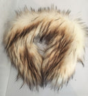 John Norris Ladies Faux Fur Collar - Beige Mink
