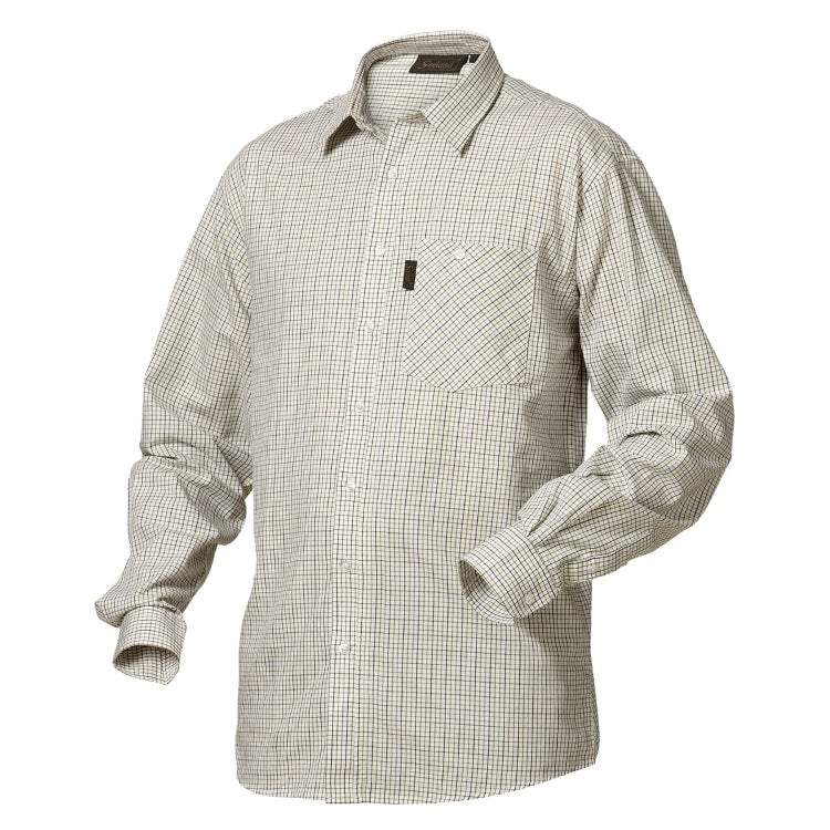 Seeland Preston Shirt - Egret Check