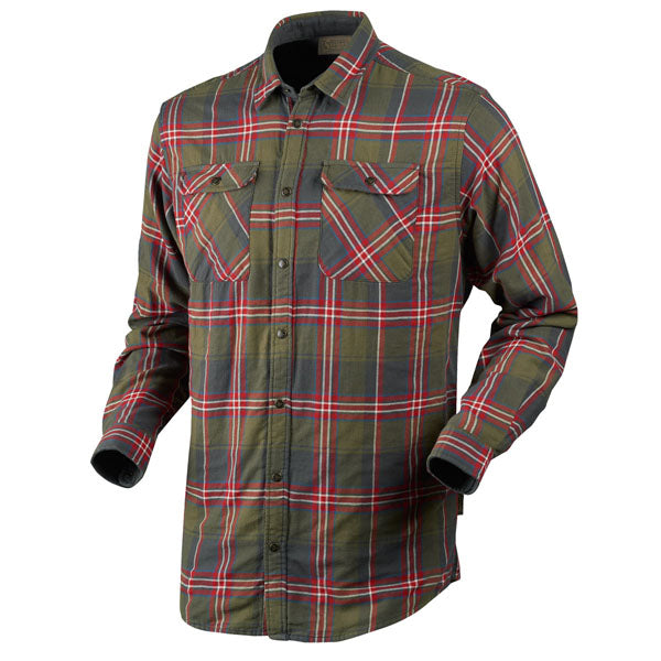 Seeland Nolan Shirt - Pine Green Check