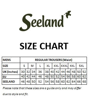 Seeland Size Chart
