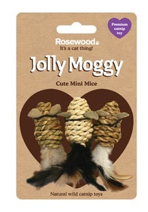 Rosewood Catnip Mini Mice Cat Toy
