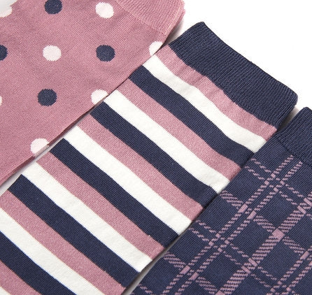 Barbour Spot Stripe Socks Set