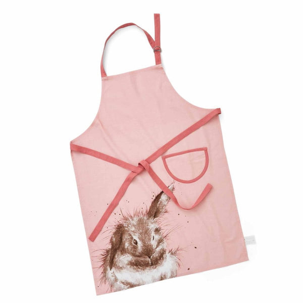 Wrendale Designs Coloured Collection Bathtime Rabbit Cotton Apron