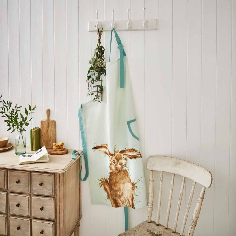 Wrendale Designs Coloured Collection Hare Brained Cotton Apron