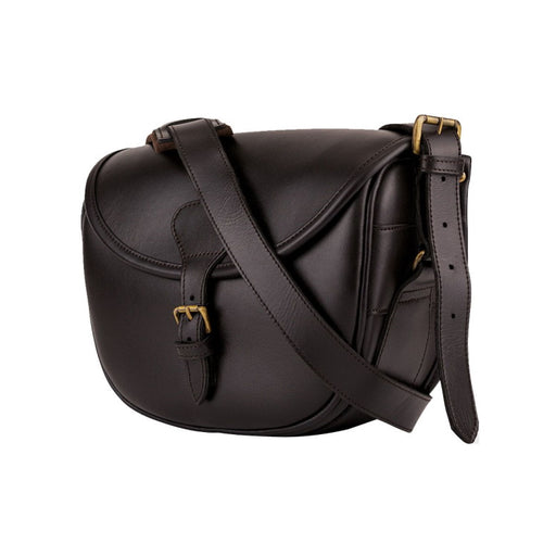 Jack Pyke Leather Cartridge Bag - Dark Brown