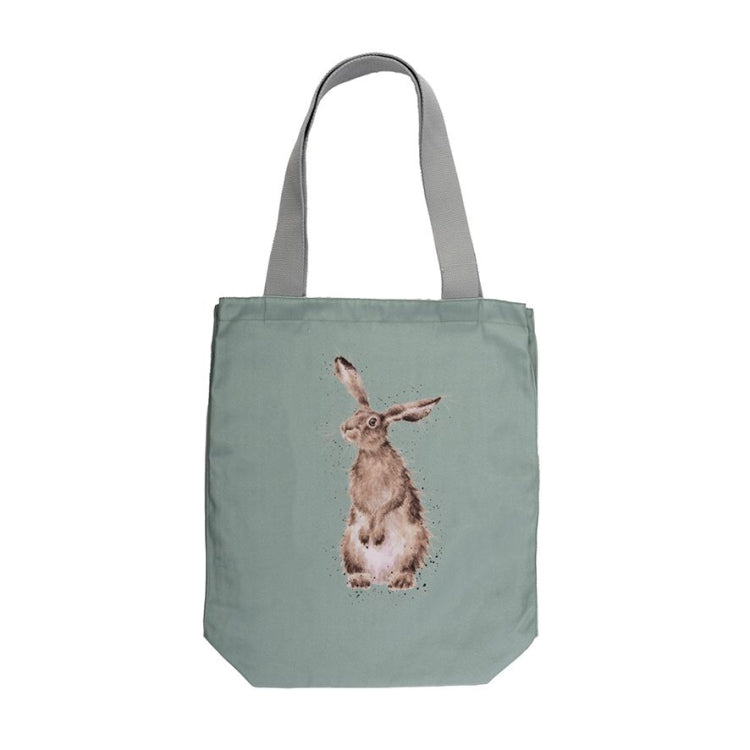 Wrendale Designs Canvas Tote Bag - Hare and the Bee