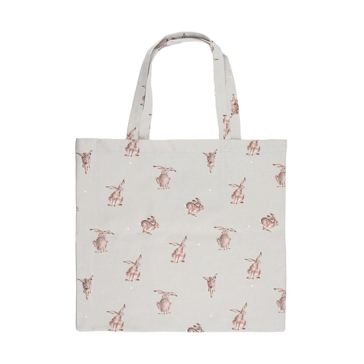 Wrendale Designs Foldable Shopping Bag - Hare-Brained