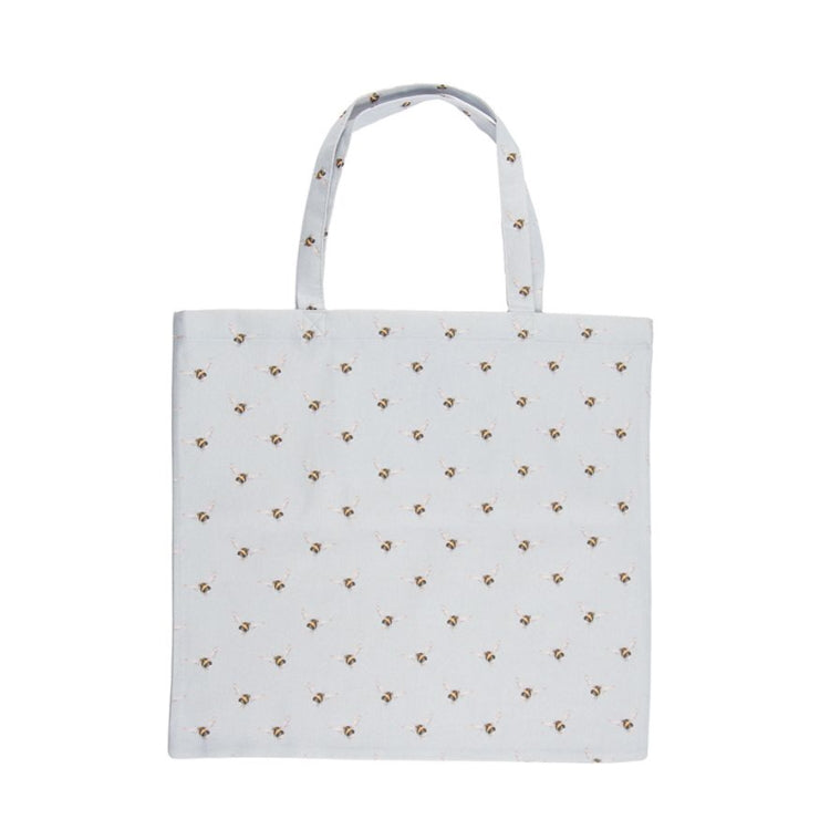Wrendale Designs Foldable Shopping Bag - Hydrangea Bee Print