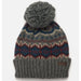 Barbour Case Fair Isle Beanie - Mid Grey