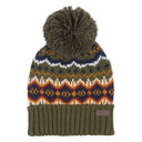 Barbour Case Fair Isle Beanie - Olive