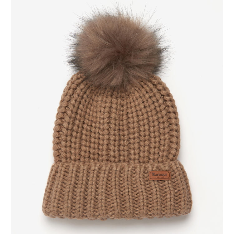 Barbour Ladies Saltburn Beanie - Mink