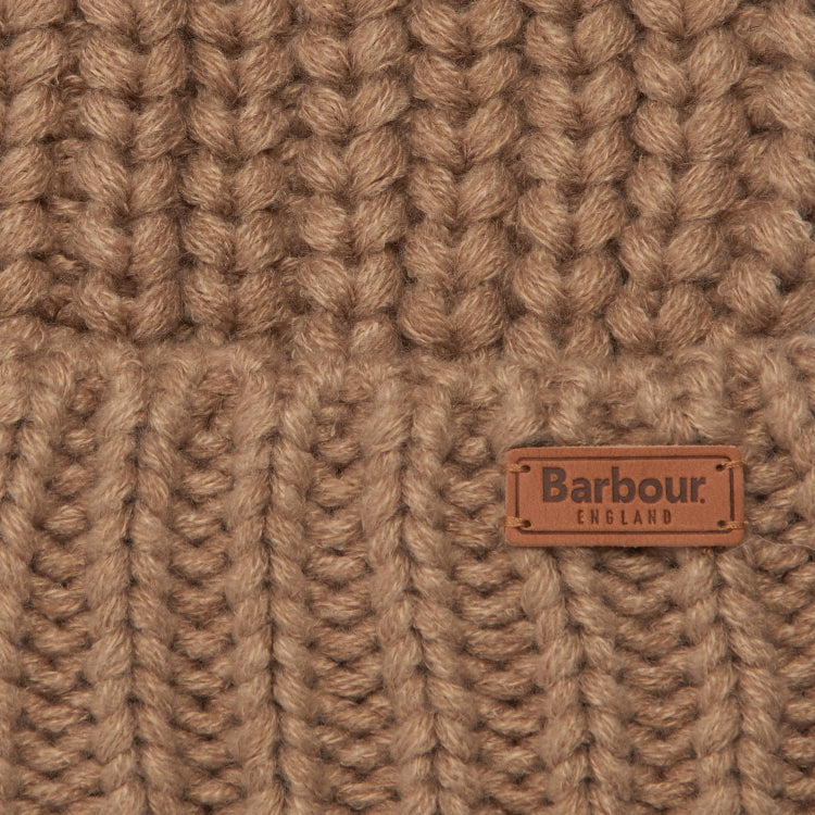 Barbour Ladies Saltburn Beanie - Mink