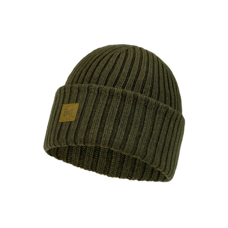 Buff Ervin Knitted Beanie - Forest