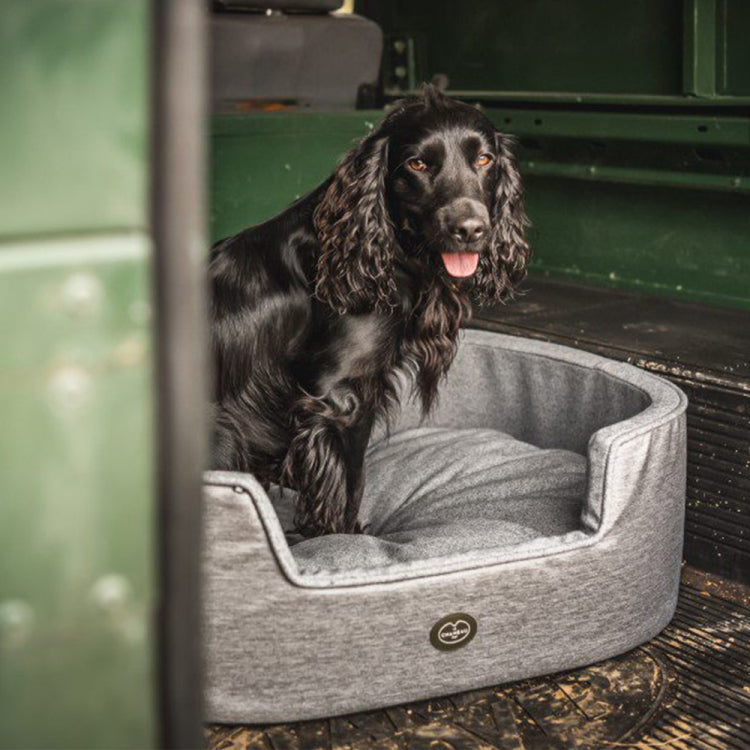 Le Chameau Dog Bed Grey John Norris