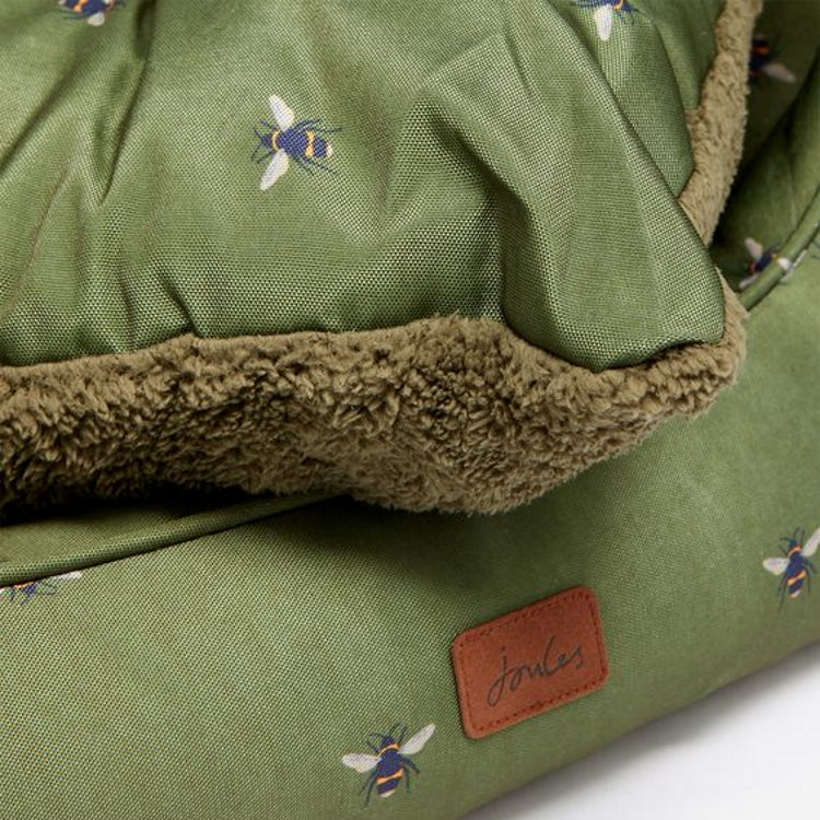 Joules Bee Print Dog Bed