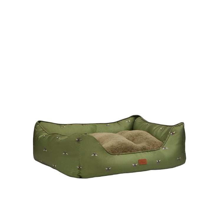 Joules Bee Print Dog Bed