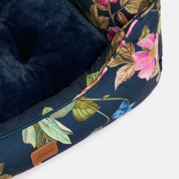 Joules Dog Box Bed Botanical Floral John Norris