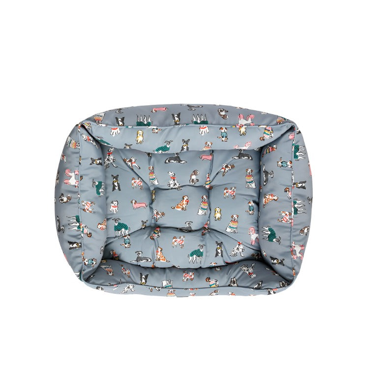 Joules Dog Box Bed - Rainbow Dogs