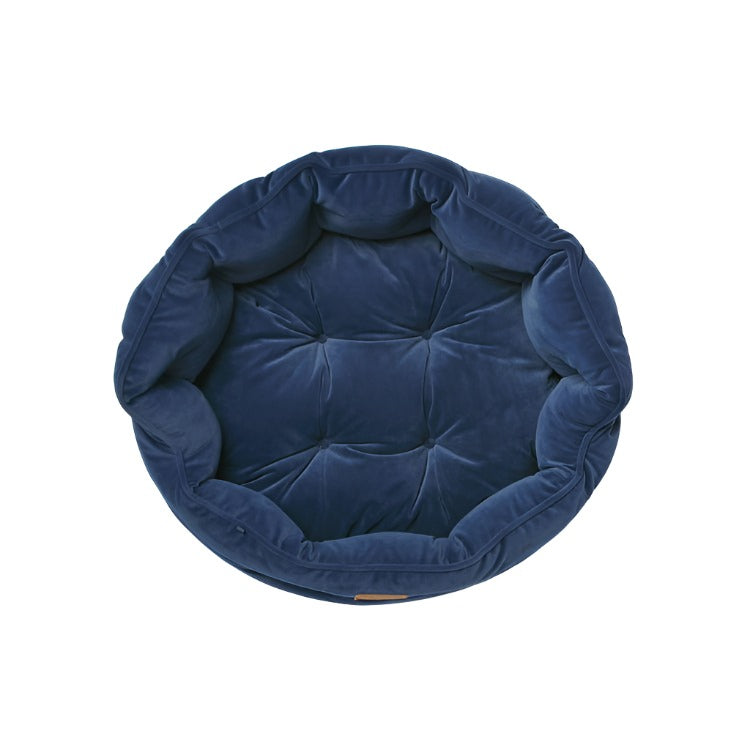 Joules Chesterfield Pet Bed - Navy