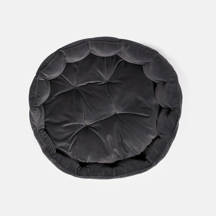 Joules Chesterfield Pet Bed Grey John Norris