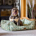 Morris and Co Square Dog Bed - Willow Bough Print