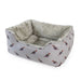 Rosewood Cupid and Comet Pheasant Print Dog Bed Bundle