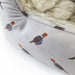 Rosewood Cupid and Comet Pheasant Print Dog Bed Bundle