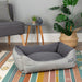 Scruffs Wilton Eco Box Dog Bed - Urban Grey