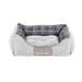 Scruffs Highland Box Dog Bed - Grey