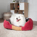 Scruffs Highland Box Dog Bed - Red